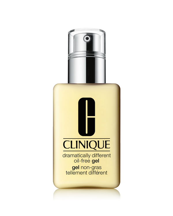 Dramatically Different&amp;trade; Moisturizing Gel, Clinique’s iconic oil-free moisturizer is dermatologist developed. Lightweight formula balances and refreshes oilier skin types.Dermatologist tested. Safe for sensitive skin. Allergy tested. 100% fragrance free.