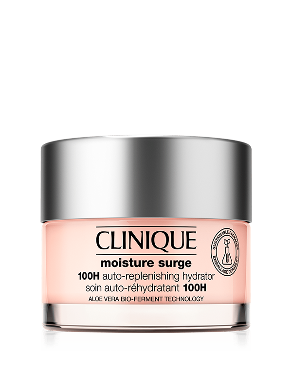Moisture Surge™ 100H Auto-Replenishing Hydrator, Refreshing oil-free face moisturizer with aloe bioferment and hyaluronic acid delivers instant hydration that soothes in 3 seconds. 100% instantly show a boost in hydration and glow. &lt;br&gt;&lt;br&gt;Dermatologist tested. Safe for sensitive skin. Allergy tested. 100% fragrance free.