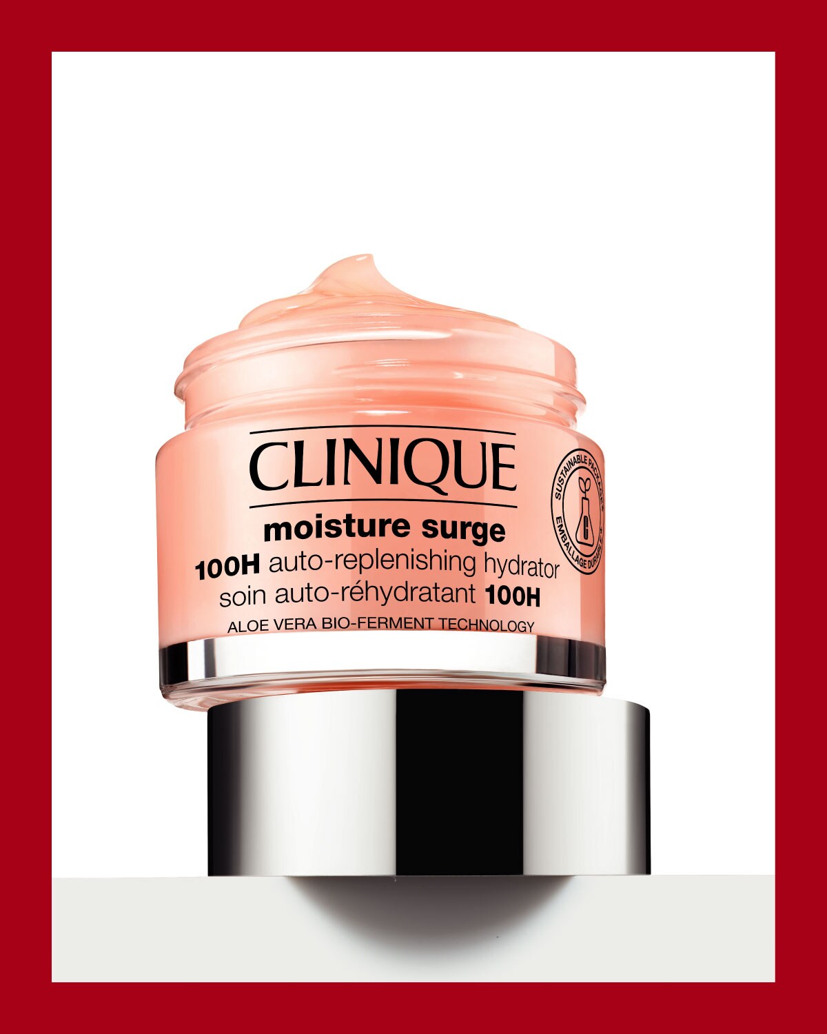 Moisturizer that lasts 100 hours.