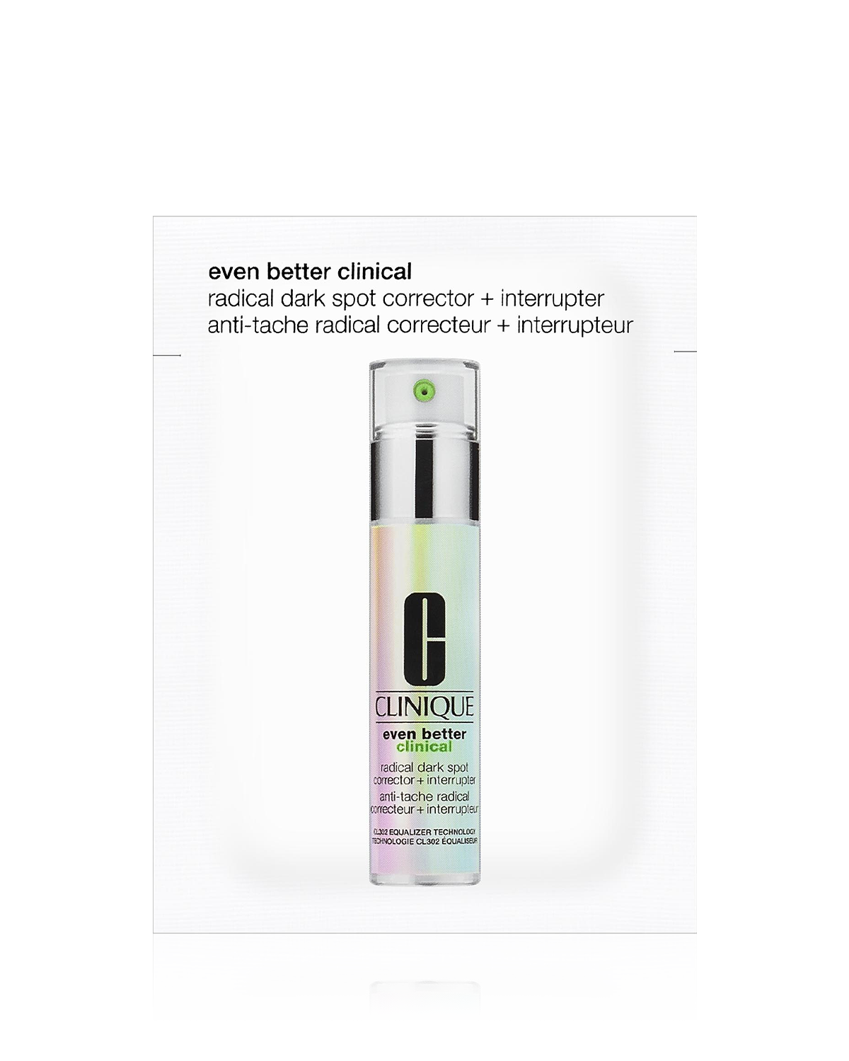 Even Better Clinical™ Radical Dark Spot Corrector + Interrupter Packette