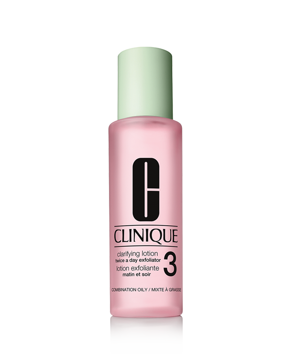 Clarifying Lotion Twice A Day Exfoliator 3, Exfoliating lotion for combination-oily skin. Sweeps away dulling flakes and excess oil. Dermatologist-developed.