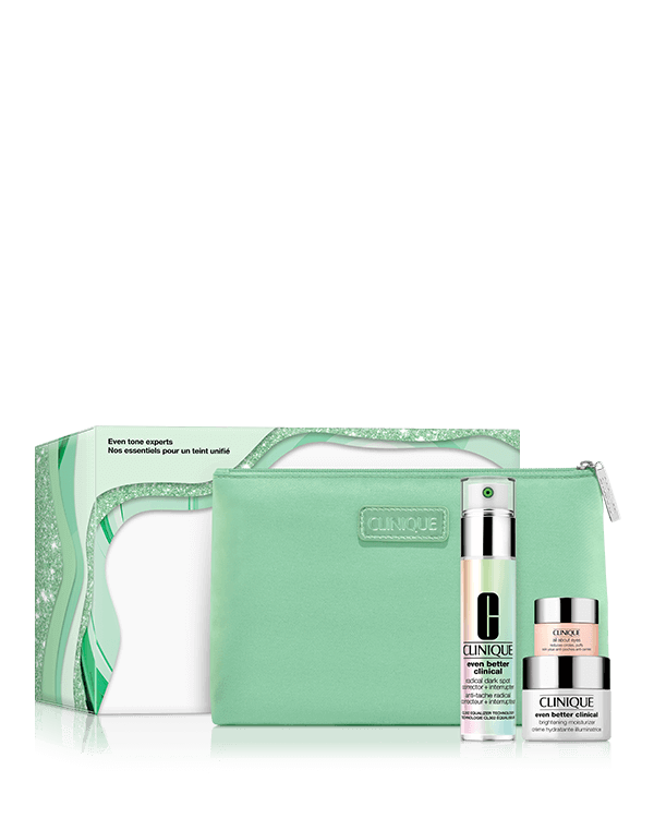 Even Tone Experts Skincare Set, Clinique specialists for brilliant, more even-looking skin. A RM432 value.