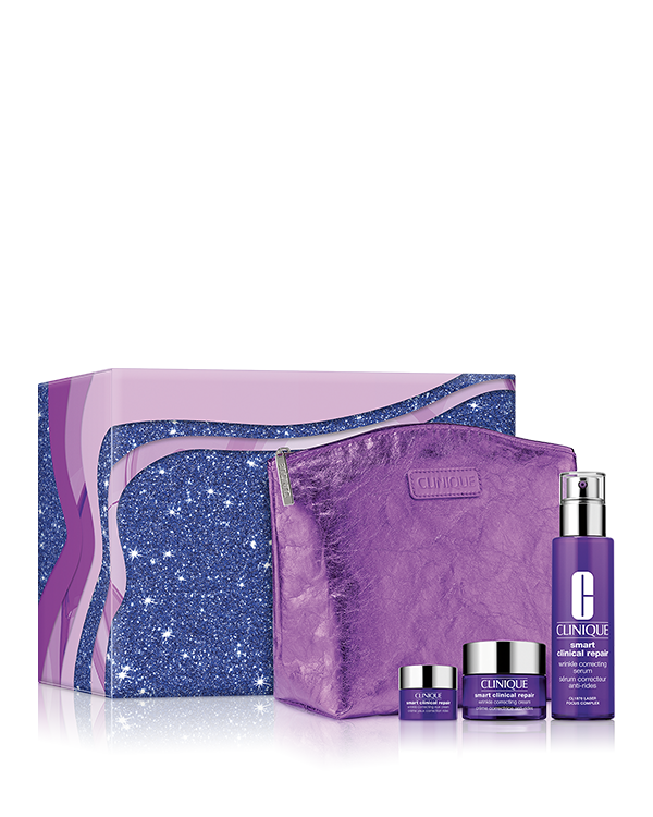 Smart Clinical De-Aging Skincare Set, A collection of advanced de-aging skincare. A RM628 value.