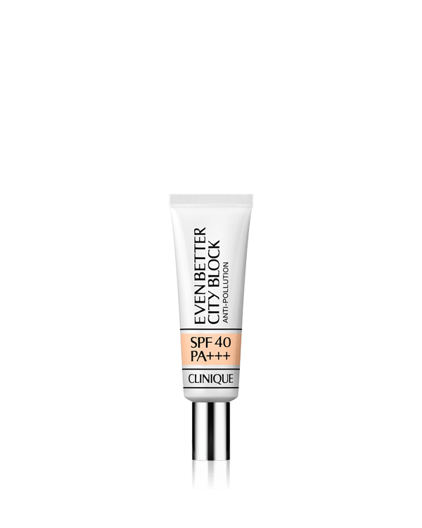 Even Better City Block Anti-Pollution SPF40/PA+++, Sheer cream formula that provides UV and anti-pollution protection, helping to brighten skin and reduce the appearance of discolouration over time.