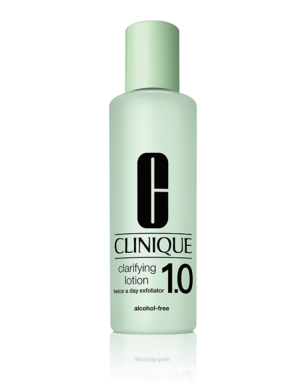 Clarifying Lotion Twice a Day Exfoliator 1.0, Extra-gentle exfoliating lotion for dry, sensitive skin. Dermatologist-developed.